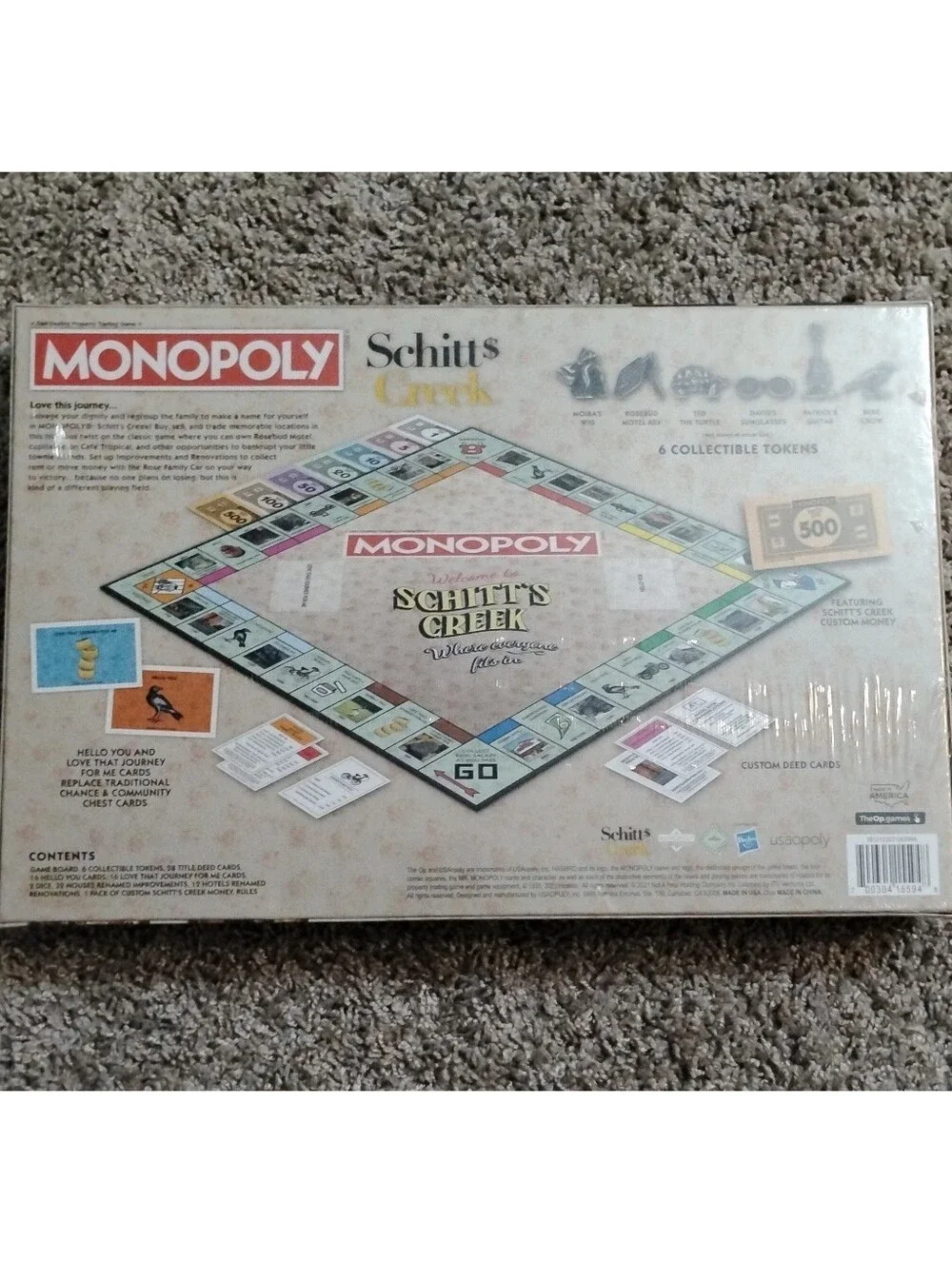 Monopoly Schitt's Creek Edition Collector's Board Game - Brand New Sealed